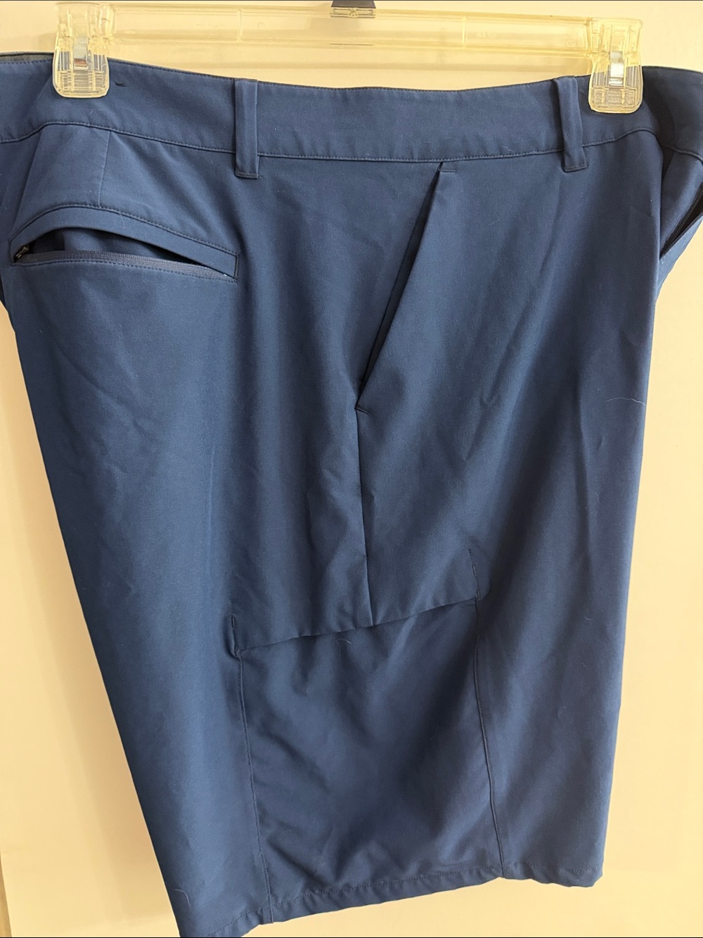Men's Blue Performance shorts